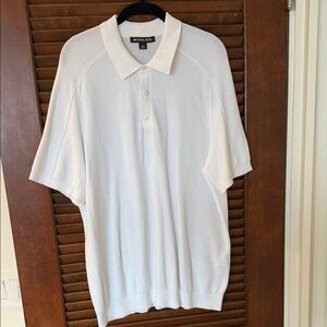 Michael Kors Classic White Polo Shirt
